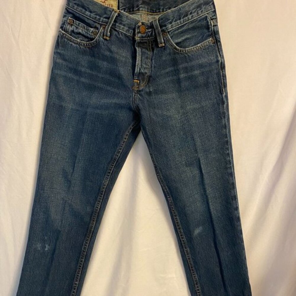 Hollister Men’s Slim Straight Blue Jeans 30X30 Good Condition
